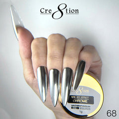 Cre8tion Chrome Nail Art Effect 1g - 68