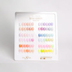 Cre8tion Counter Display - Hema Free Semi-Sheer Collection 72 colors