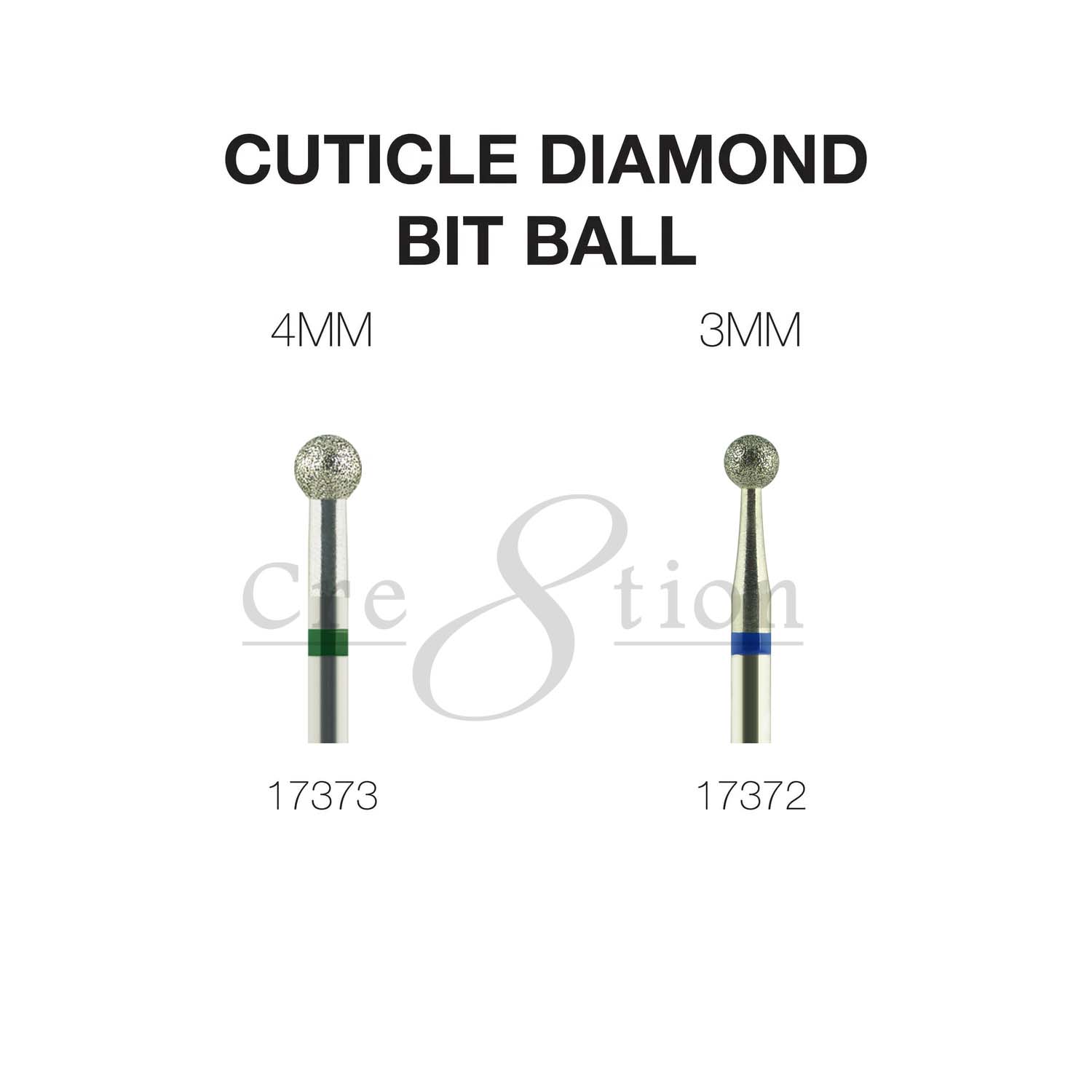 Cre8tion Cuticle Diamond Bit Ball (New Version)