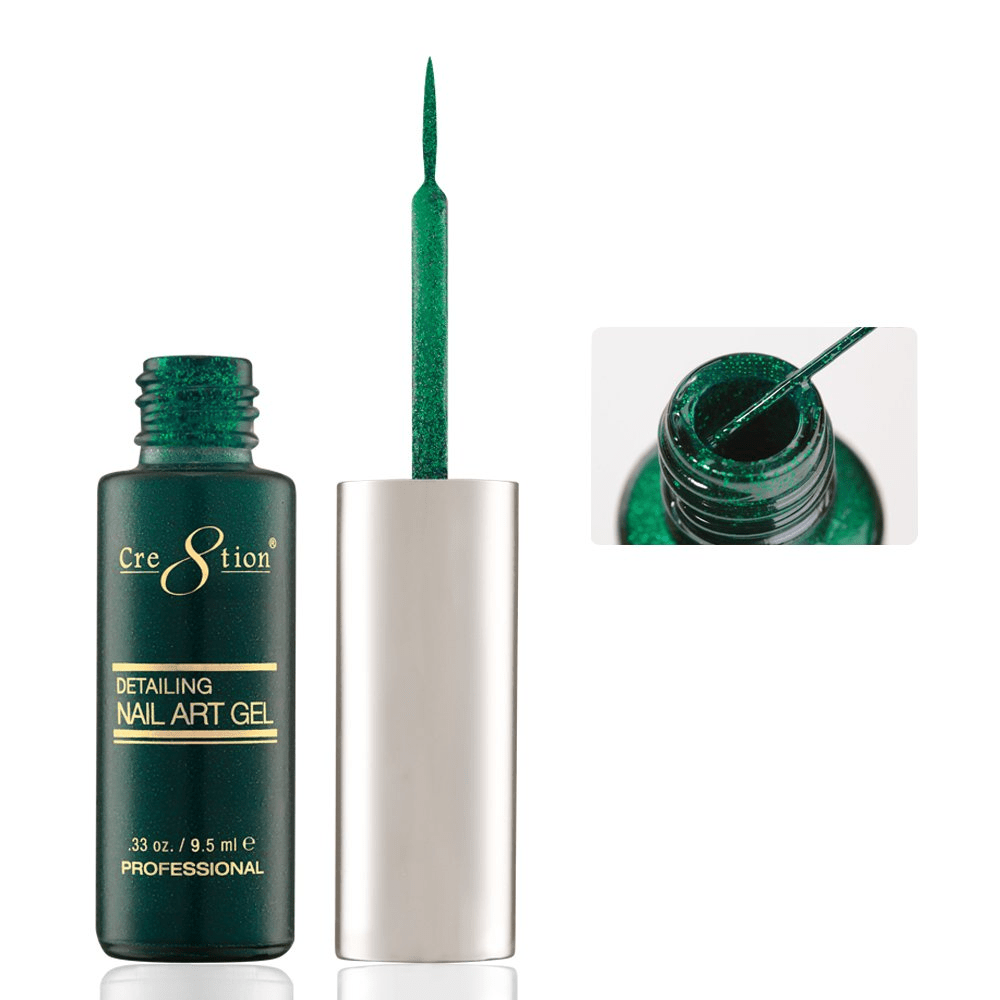 Cre8tion Detailing Nail Art Gel - Glitter Collection