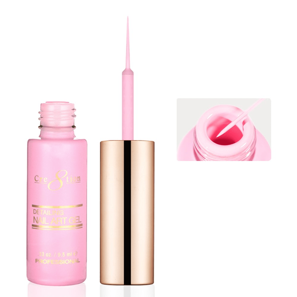 Cre8tion Detailing Nail Art Gel - Pastel Collection