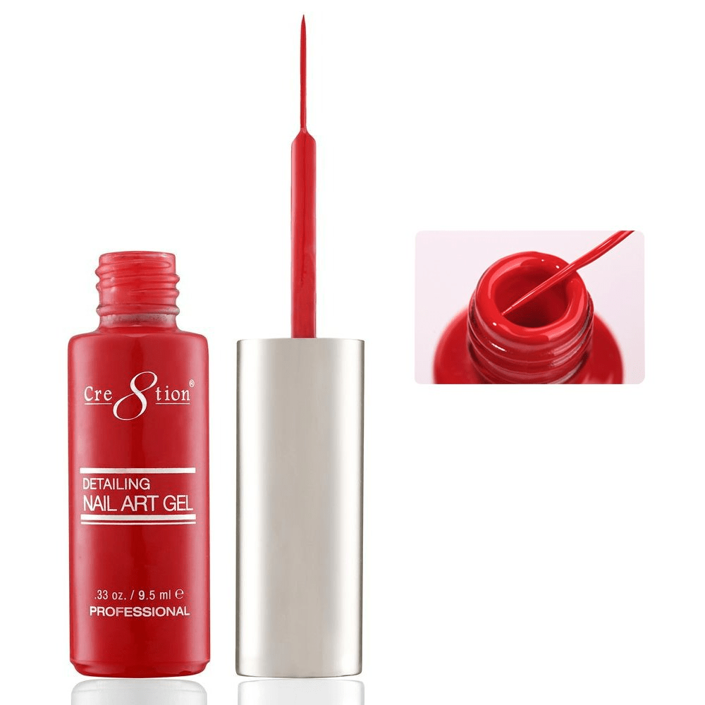 Cre8tion Detailing Nail Art Gel - Primary Collection