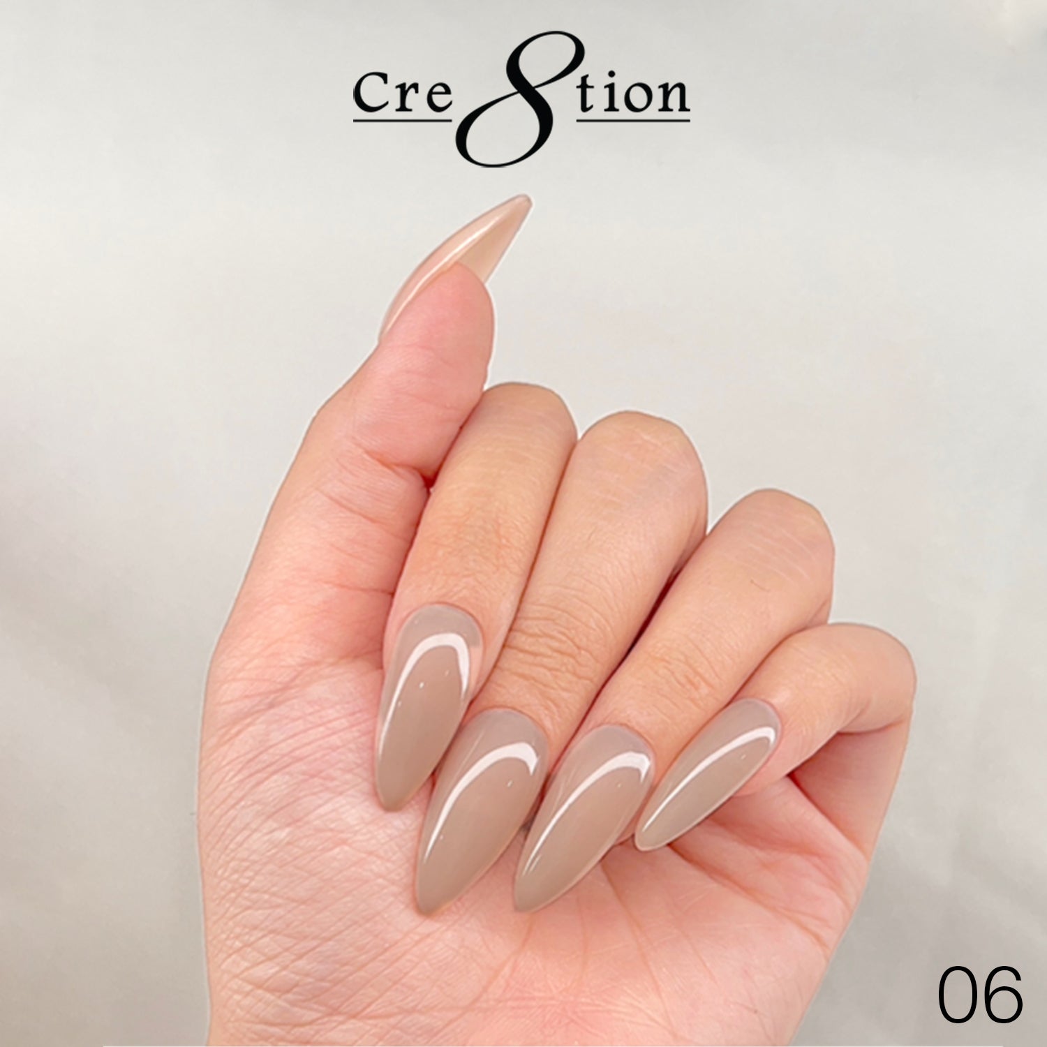 Cre8tion Gel Collection - Overlay/ Brush on Builder 0.5oz 06 Chai in Silk Sheets