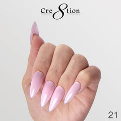 Cre8tion Gel Collection - Overlay/ Brush on Builder 0.5oz 21 Light Pink Perfection