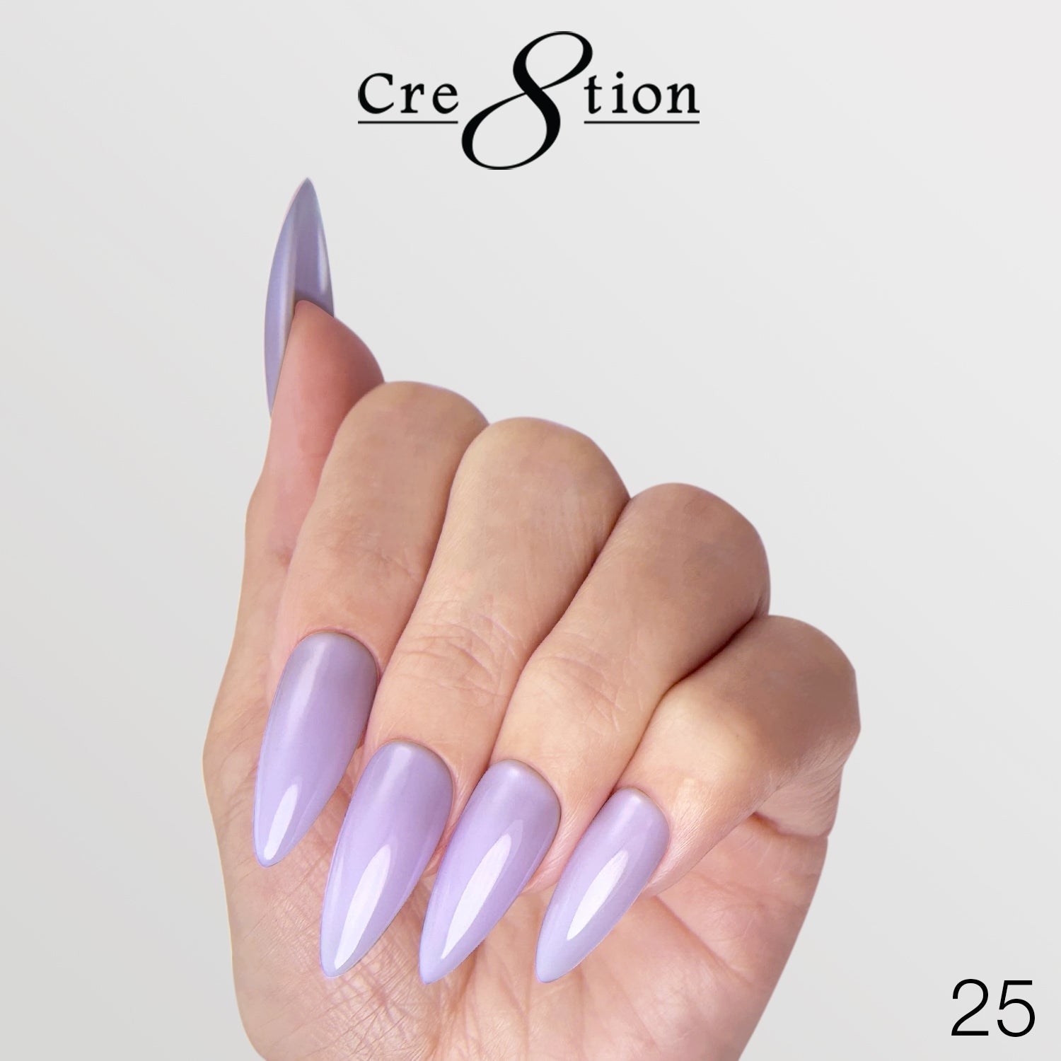 Cre8tion Gel Collection - Overlay/ Brush on Builder 0.5oz 25 Ice Princess
