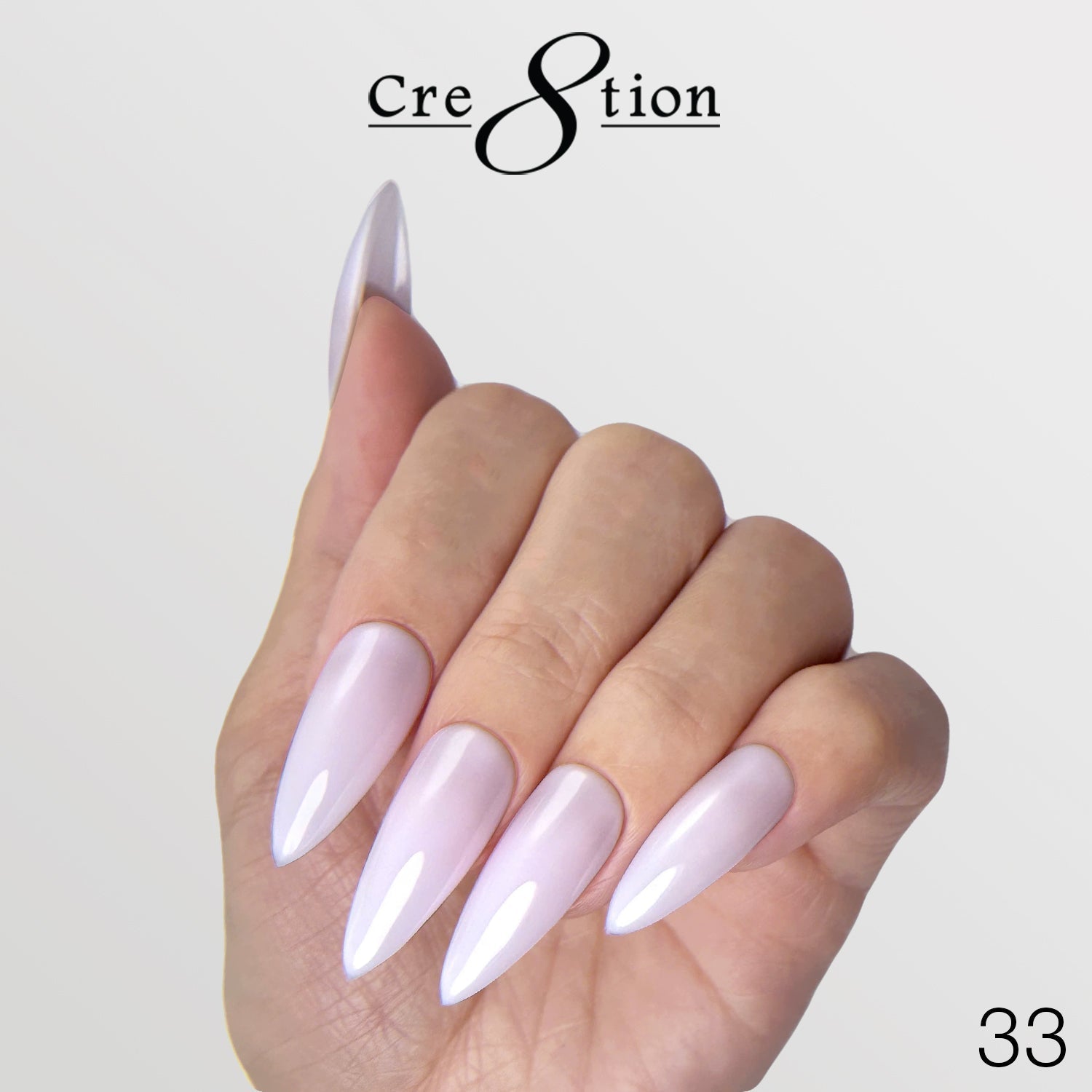 Cre8tion Gel Collection - Overlay/ Brush on Builder 0.5oz 33 Orchid Blush
