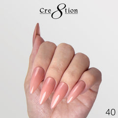 Cre8tion Gel Collection - Overlay/ Brush on Builder 0.5oz 40 Chocolate Latte