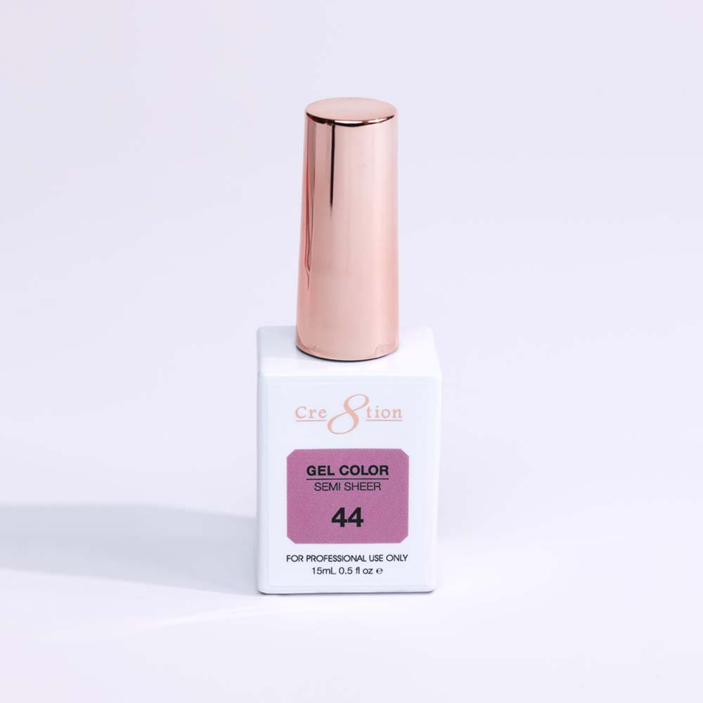 Cre8tion Hema Free Semi-Sheer Collection 0.5oz - Mauve Series