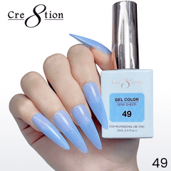 Cre8tion Hema Free Semi-Sheer Collection 0.5oz - Mint Sky Series