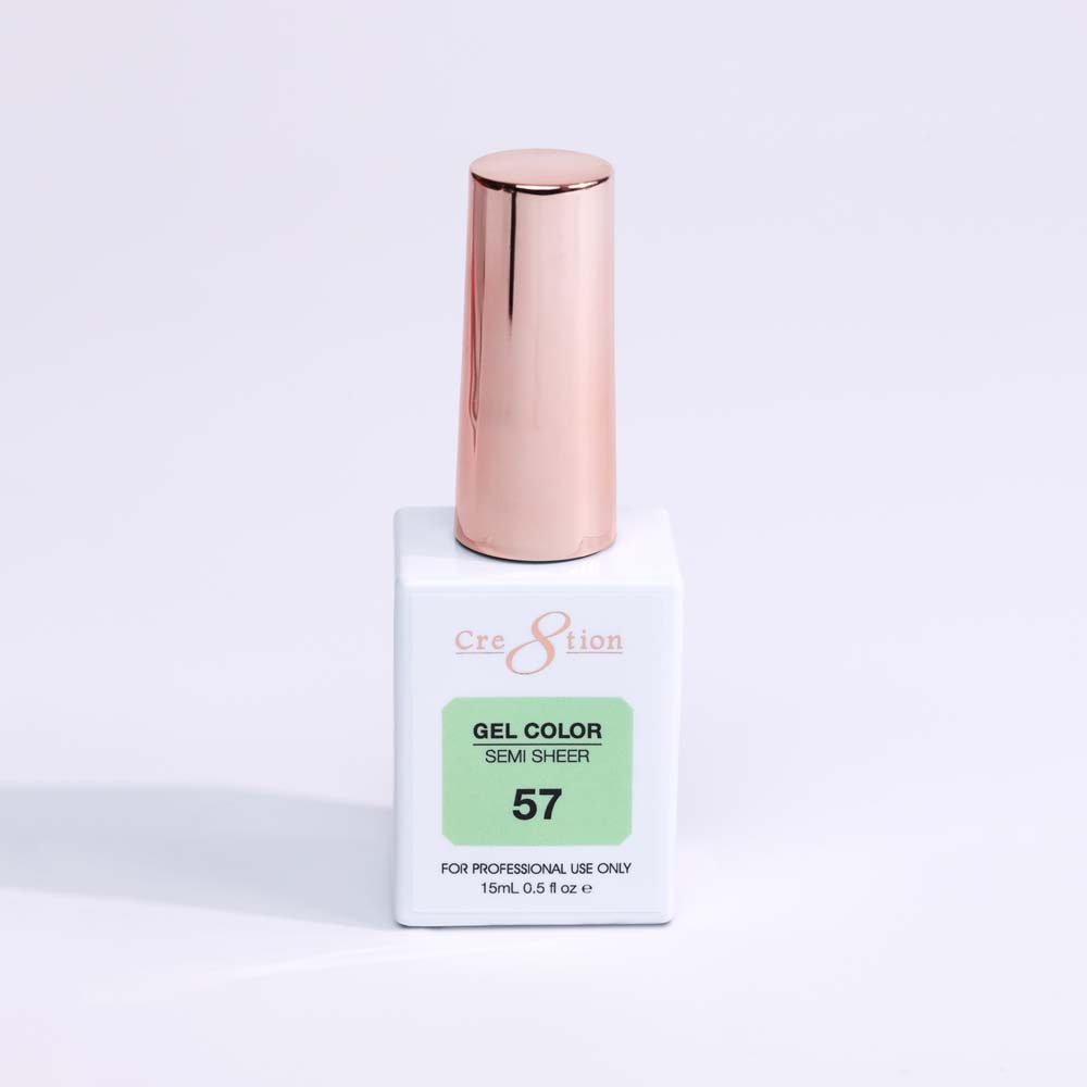 Cre8tion Hema Free Semi-Sheer Collection 0.5oz - Mint Sky Series