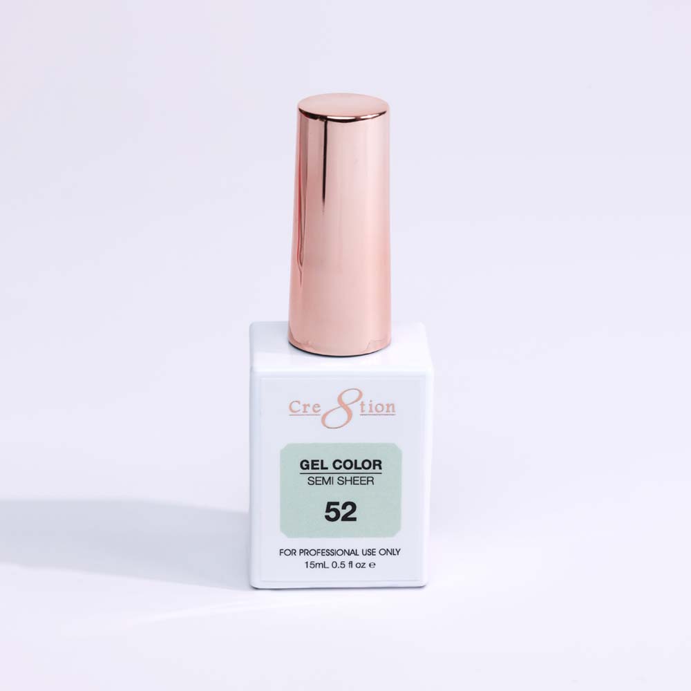 Cre8tion Hema Free Semi-Sheer Collection 0.5oz - Mint Sky Series