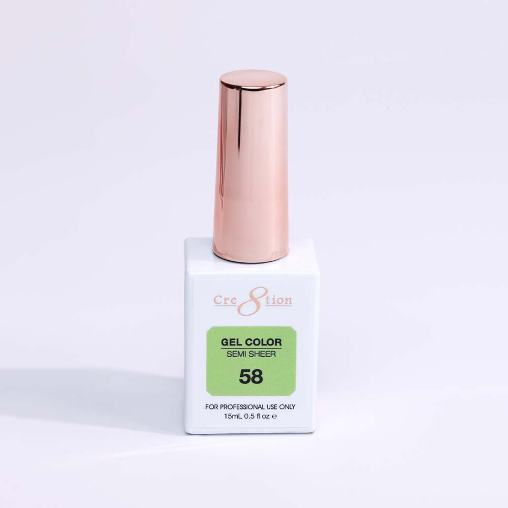 Cre8tion Hema Free Semi-Sheer Collection 0.5oz - Mint Sky Series