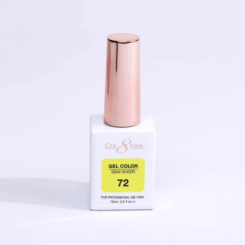 Cre8tion Hema Free Semi-Sheer Collection 0.5oz - Neon Series