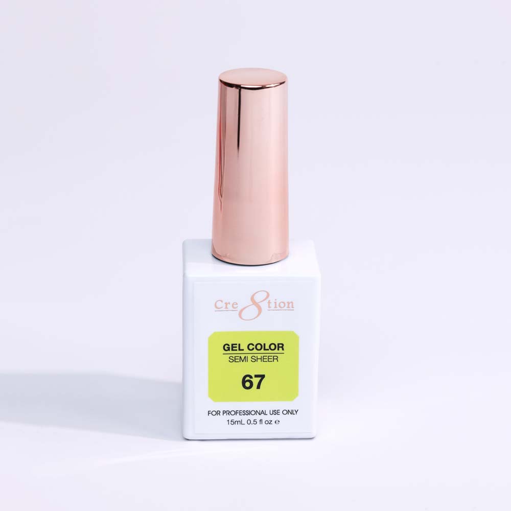 Cre8tion Hema Free Semi-Sheer Collection 0.5oz - Neon Series
