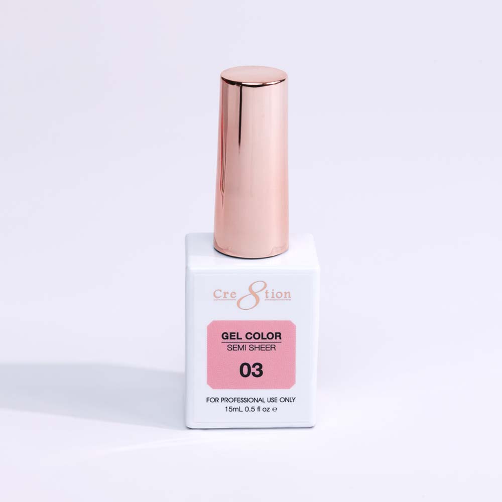 Cre8tion Hema Free Semi-Sheer Collection 0.5oz - Nude Series
