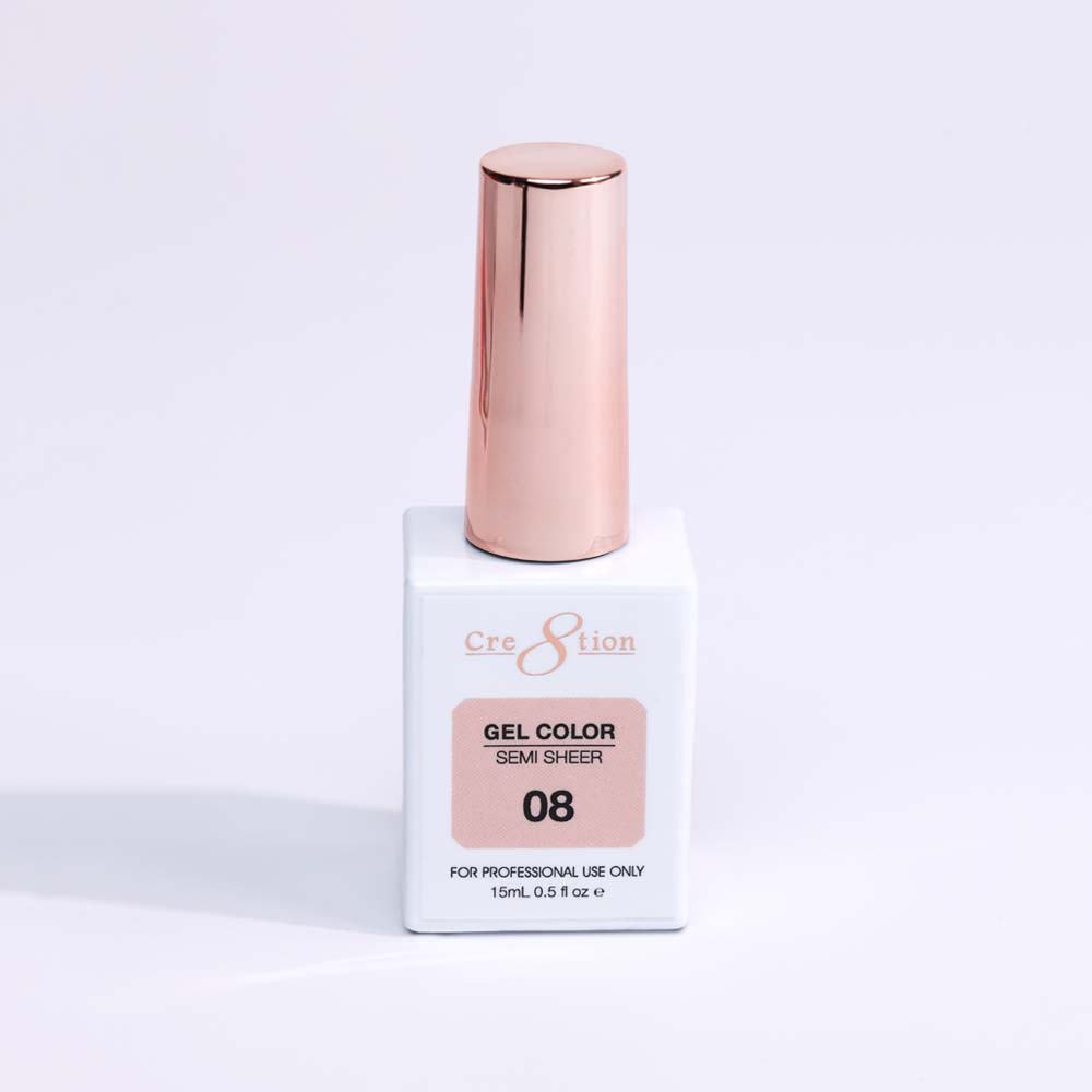 Cre8tion Hema Free Semi-Sheer Collection 0.5oz - Nude Series