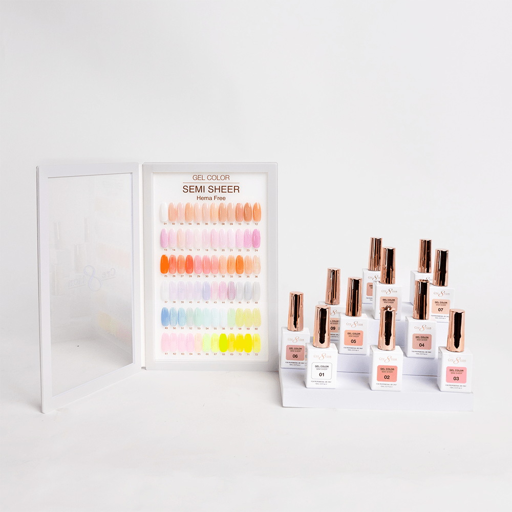 Cre8tion Hema Free Semi-Sheer Collection 0.5oz - Nude Series