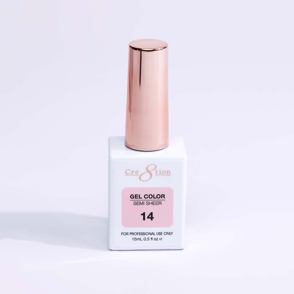 Cre8tion Hema Free Semi-Sheer Collection 0.5oz - Pink Series