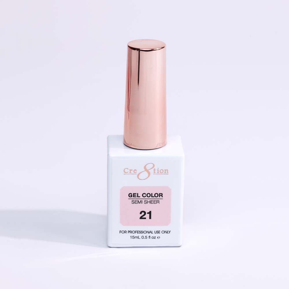 Cre8tion Hema Free Semi-Sheer Collection 0.5oz - Pink Series