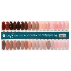 Cre8tion Matching Color - Earthy Undertones Collection - 36 Colors w/ 2 Color Chart