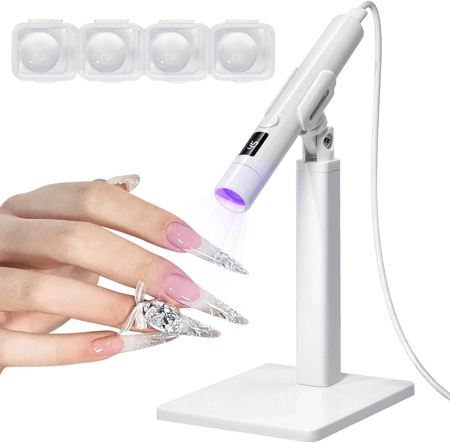 Cre8tion Mini UV/LED Lamp with Silicone