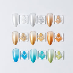 Cre8tion Nail Art Gel - Solid Cream - 02 Metallic