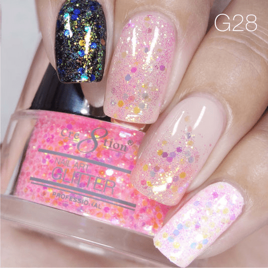 Cre8tion Nail Art Glitter 0.5oz - HERE’S THE SPRING AGAIN Collection
