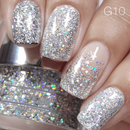 Cre8tion Nail Art Glitter 0.5oz - STARLIGHT Collection