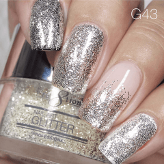 Cre8tion Nail Art Glitter 0.5oz - TIS THE SEASON
