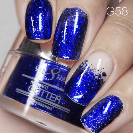 Cre8tion Nail Art Glitter 0.5oz - WINTER SPARKLING