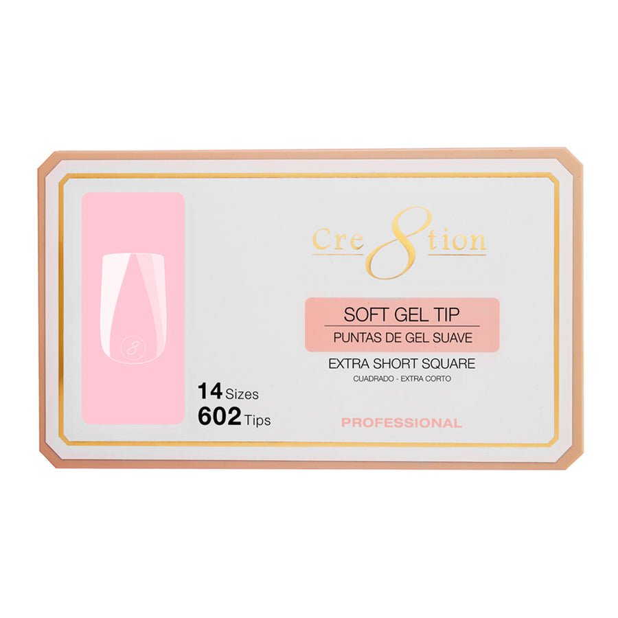 Cre8tion Soft Gel Tips - SQUARE