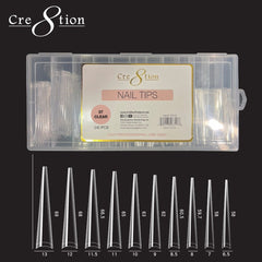 Cre8tion Special Shape - 07 Super Long Pointed Coffin 240 pcs./box