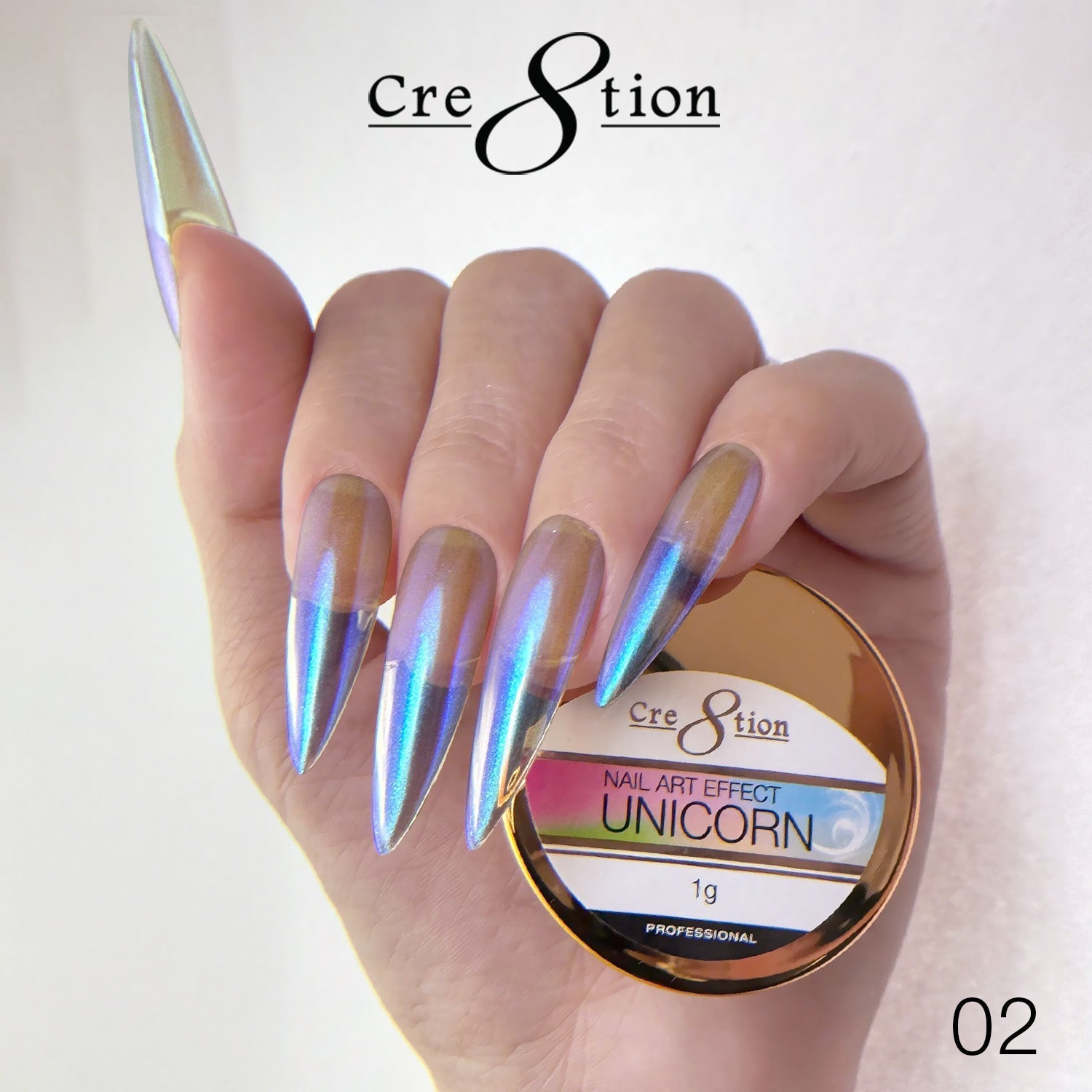 Cre8tion Unicorn Nail Art Effect 1g