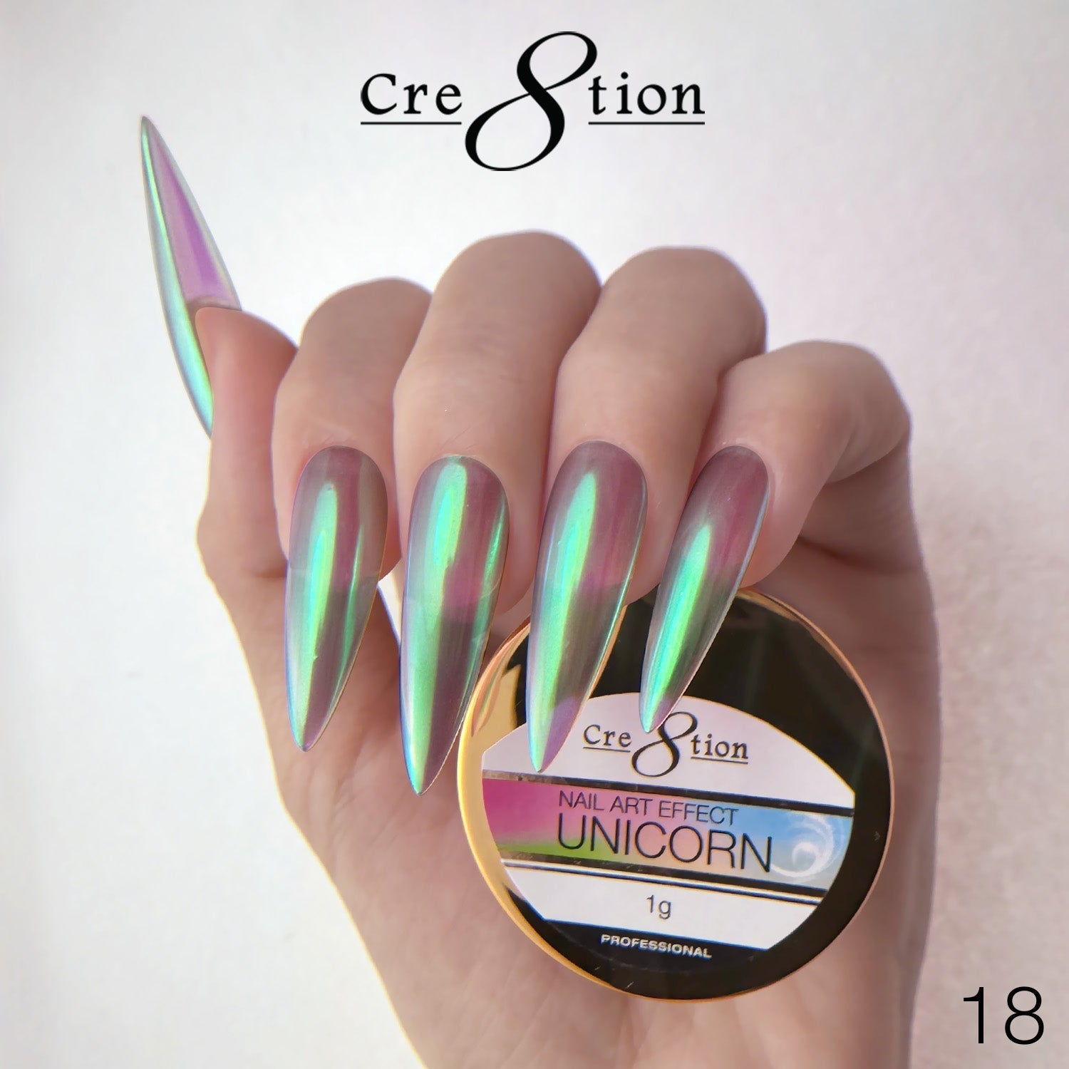 Cre8tion Unicorn Nail Art Effect 1g