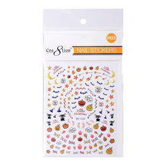 Cre8tion Nail Art Stickers - Halloween (14 Styles)