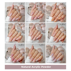 [Bonus Combo] Cre8tion Natural Elegance Powder 4oz - with 1 Free Clear Powder 1.7oz