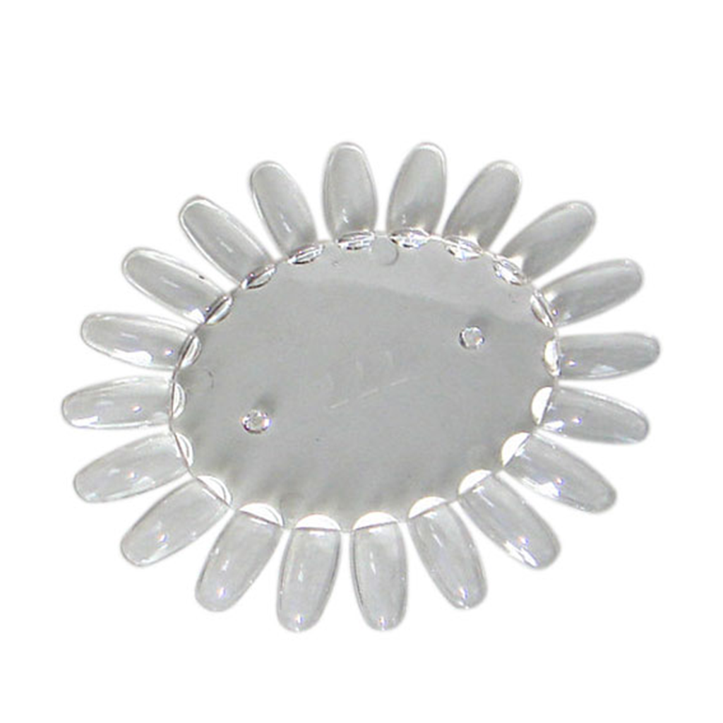 Cre8tion Finger Wheel Tips Clear - 10 pcs./bag