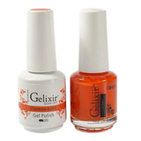 Gelixir Nail Polish Gel & Matching Lacquer Carmine 1 PK #020