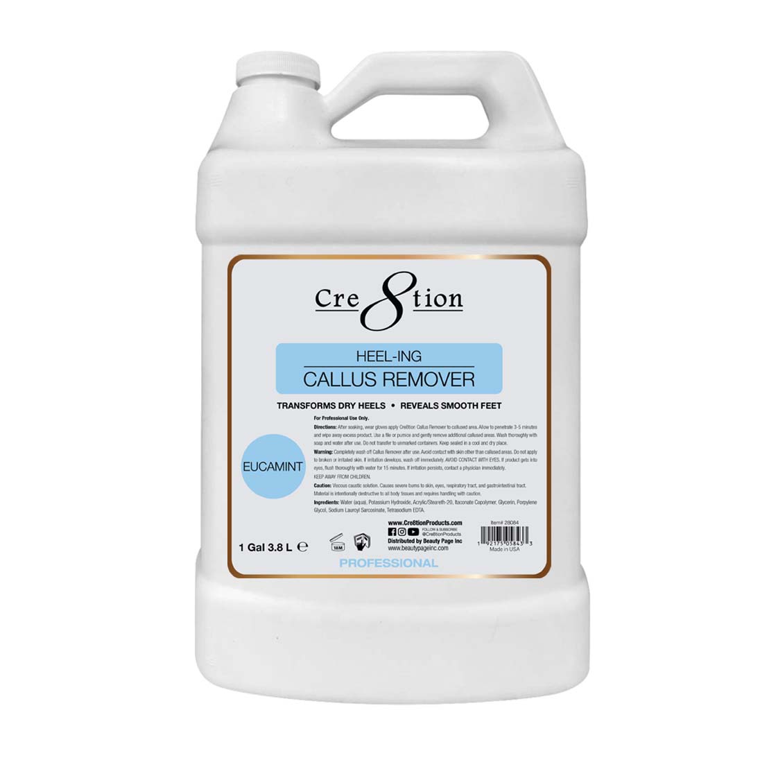 Cre8tion Callus Remover No Scent 1Gal