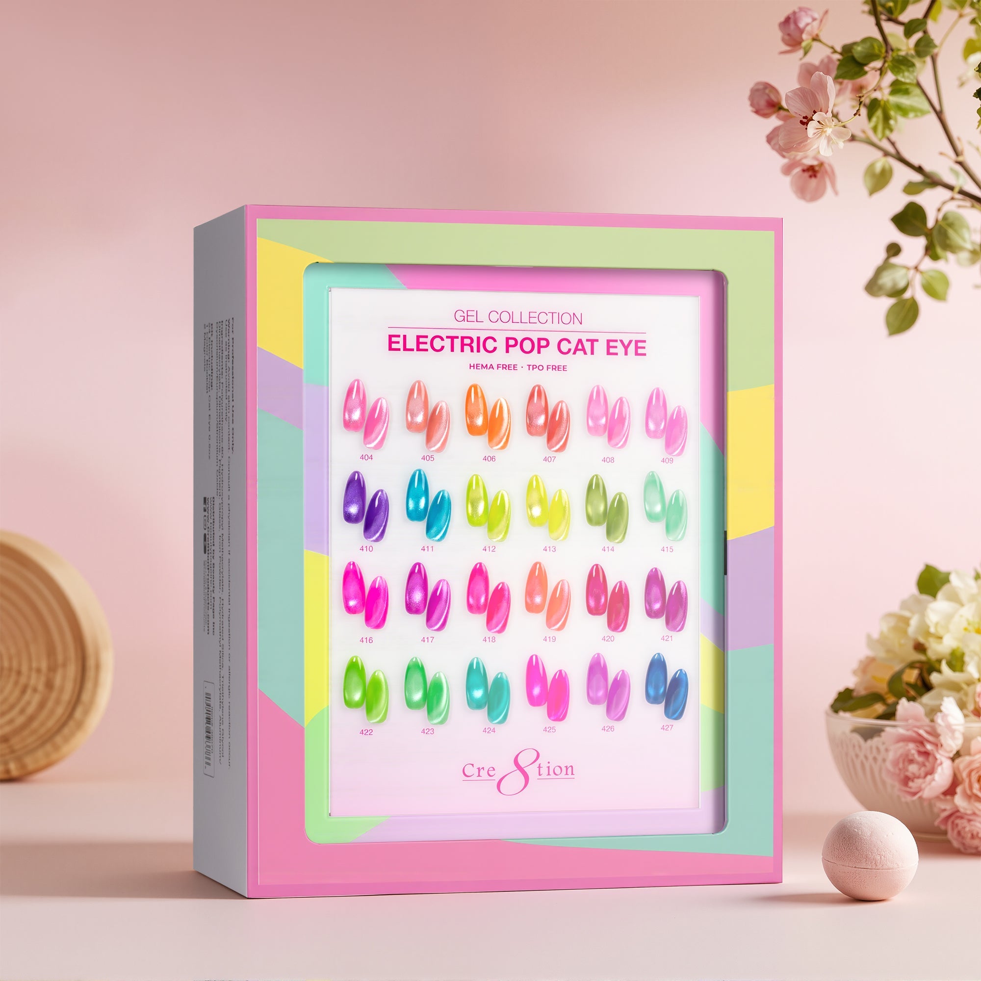 Cre8tion Cat Eye Electric Pop Kit - 24 Colors