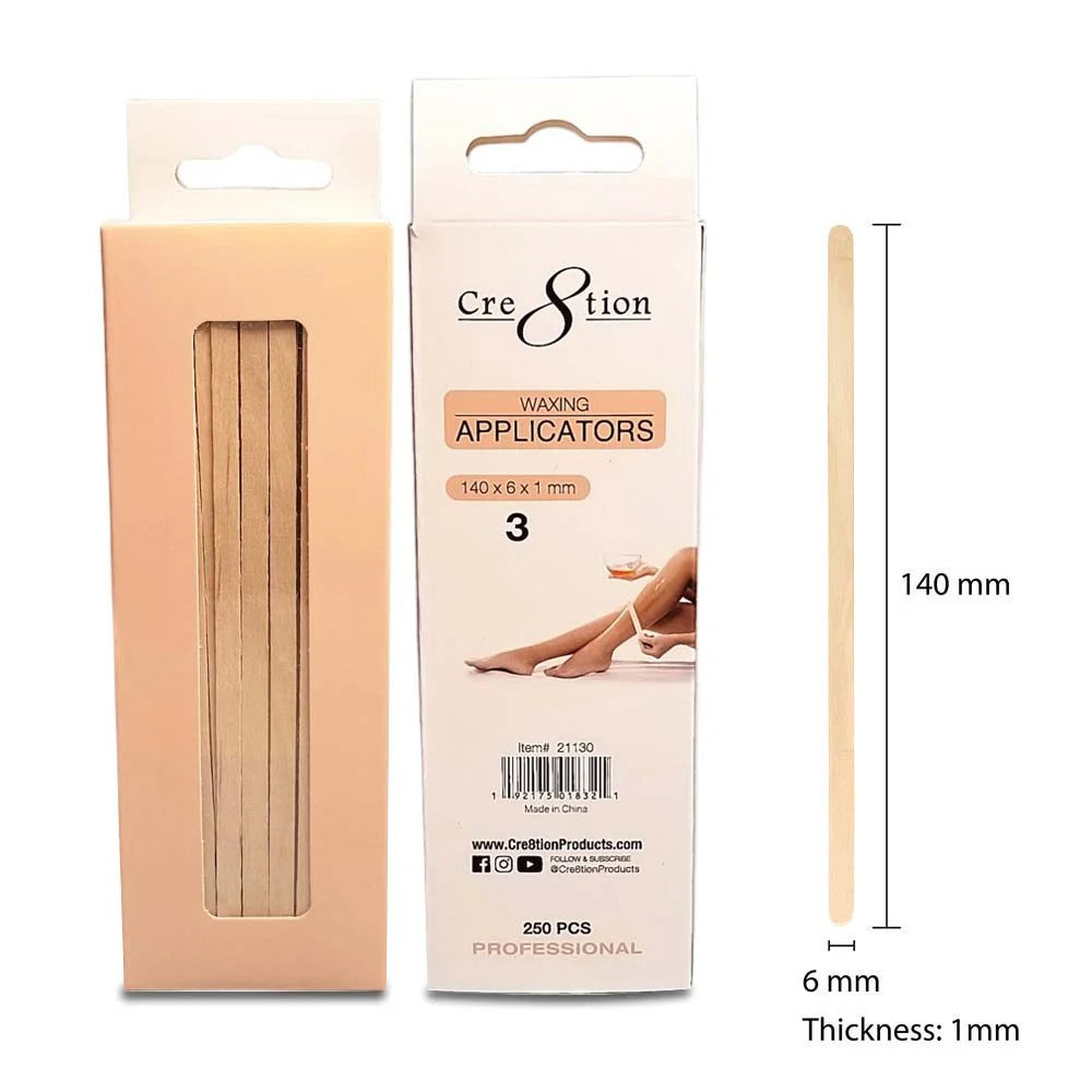 Cre8tion Disposable Applicators 3 - 250 pcs./box (New Version)
