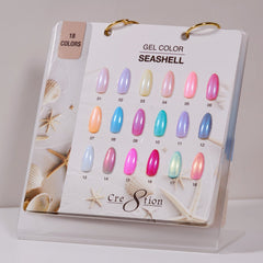 Cre8tion Calendar Display - Seashell Gel 18 Colors