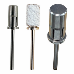My Store 3-piece professional nail drill bit set for shaping and smoothing acrylic or gel nail enhancements