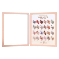 Cre8tion Acrylic Booklet - Nude Cat Eye 18 Colors