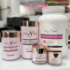 Cre8tion Acrylic Powder Pinkest (Transparent)