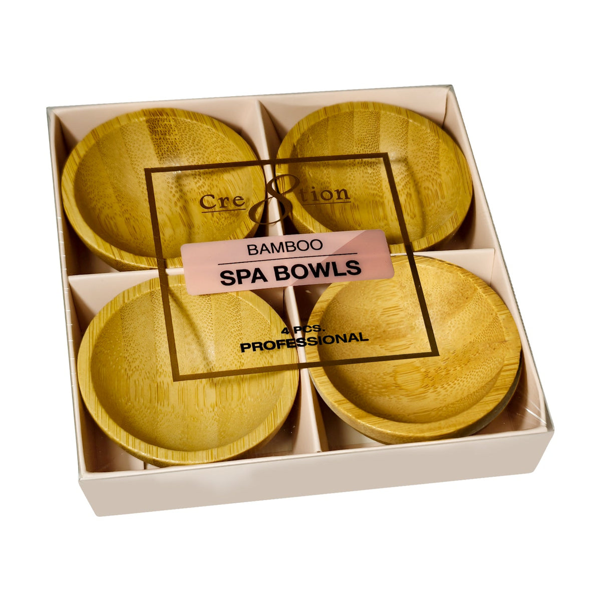 Cre8tion Bamboo Spa Bowl Set