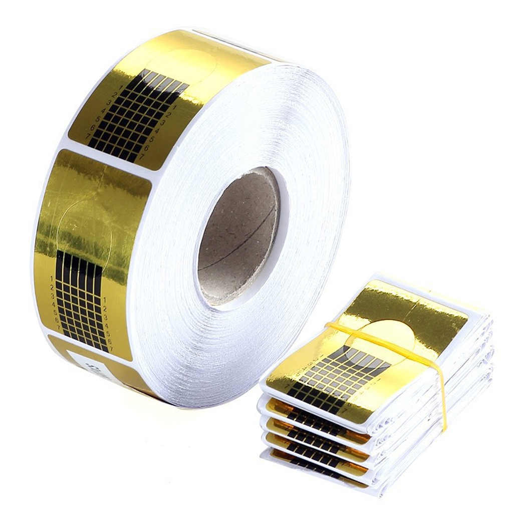Cre8tion Square Nail Extension Form 500 pcs/roll